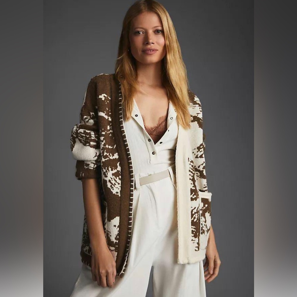 Anthropologie Cozy Knit Cardigan